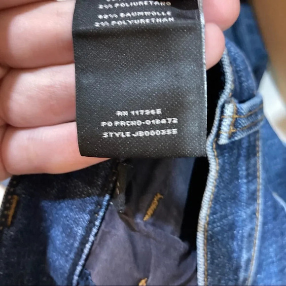 J. BRAND Skinny Jeans Step Hem in Mesmeric Blue Size 27 - Picture 6 of 8